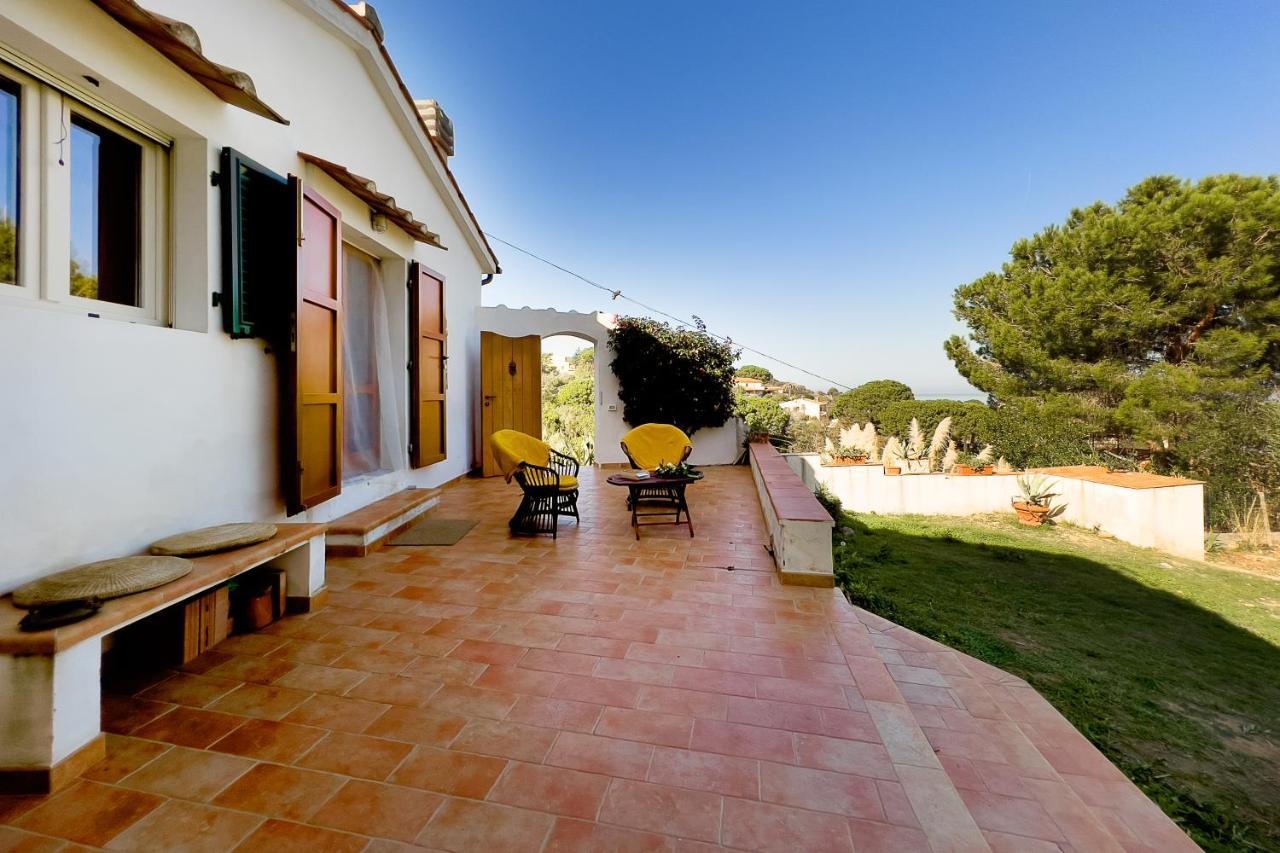 Villa Caterina Quiete E Mare-Goelba Sant'Andrea  Bagian luar foto