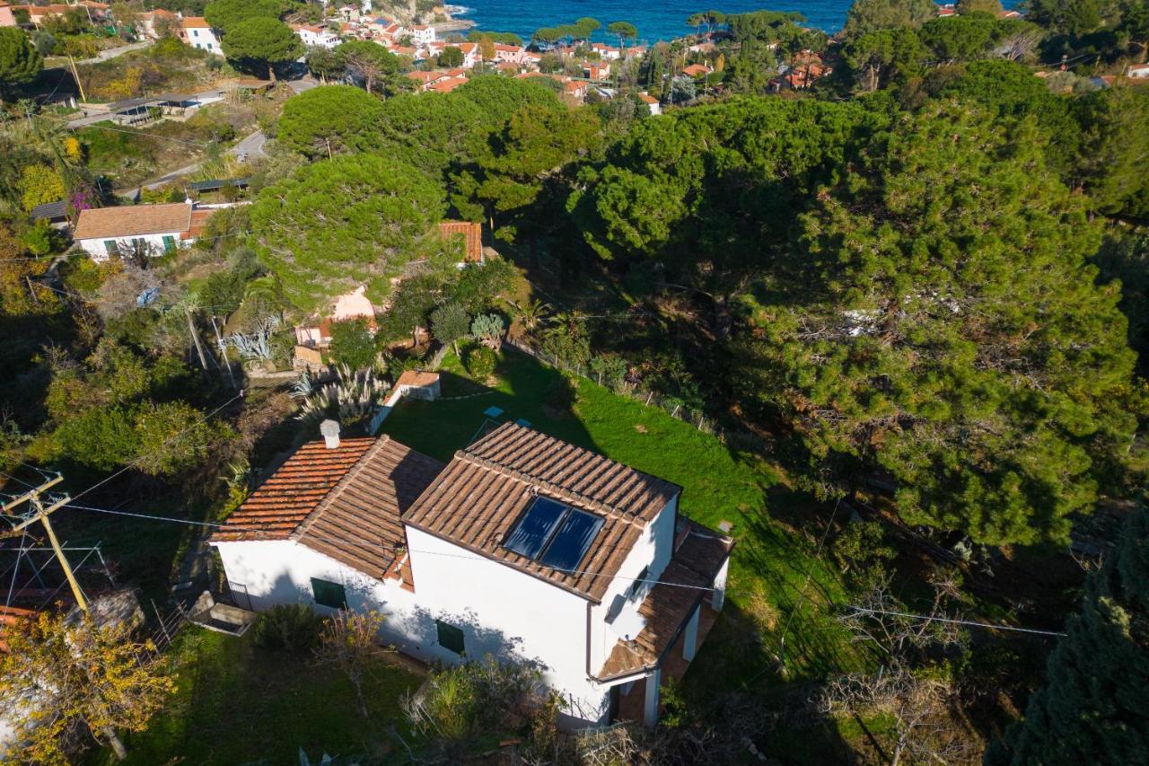 Villa Caterina Quiete E Mare-Goelba Sant'Andrea  Bagian luar foto